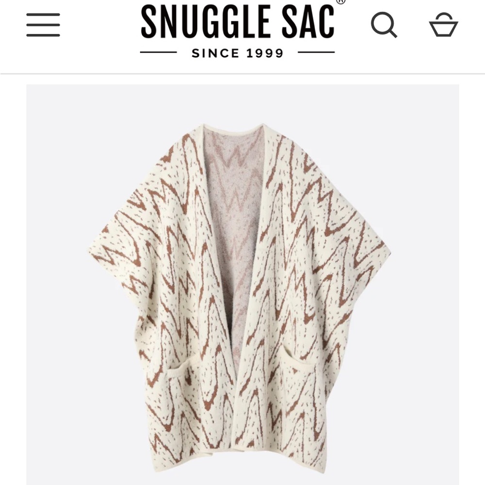 Snuggle Sac Cozy Knit Wrap